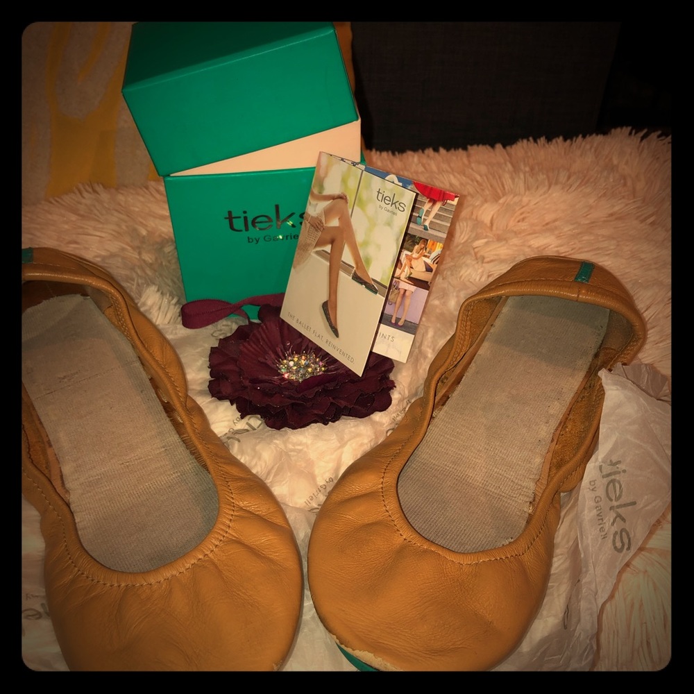 Camel Tieks. Size 10. Gently used